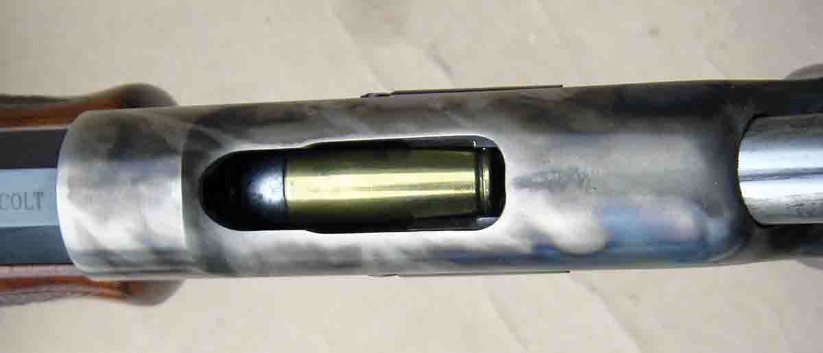 Cartridges fed reliably into the chamber.